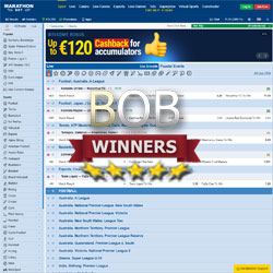 Marathonbet  Free Bet